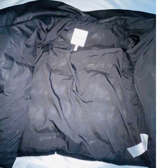 Avec Les Filles Crop Puffer Jacket - Women's Size XS - Asymmetric Snap Closure - Picture 4 of 11